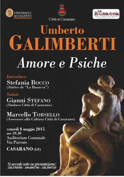 Umberto Galimberti  "AMORE E PSICHE"