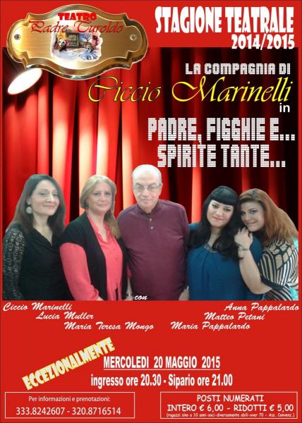 Finalmente il grande ritorno del Teatro Di Ciccio Marinelli