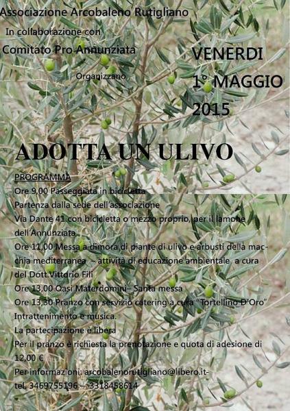 Ciclopasseggiata a Rutigliano. "Adotta un ulivo"
