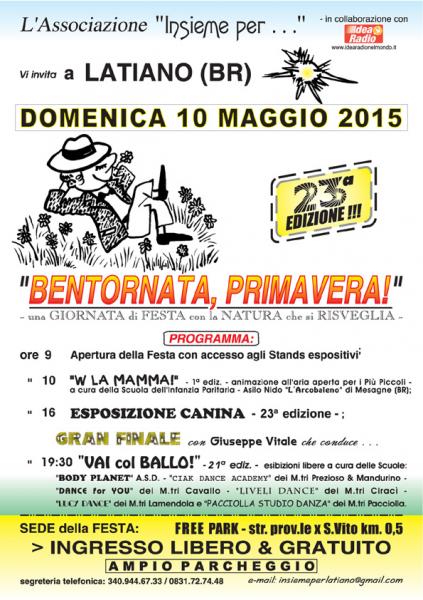"BENTORNATA, PRIMAVERA!"  XXIII ed.