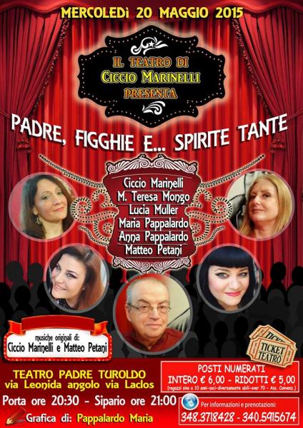 Ciccio Marinelli presenta una commedia inedita imperdibile