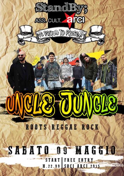 UNCLE JUNGLE LIVE! roots reggae rock!