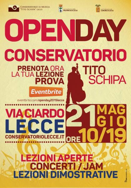 Open Day Conservatorio