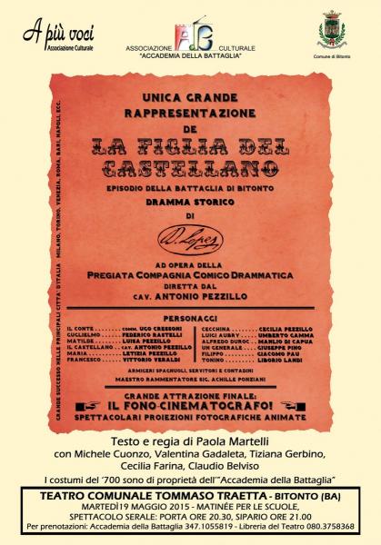 La figlia del Castellano – Episodio della battaglia di Bitonto