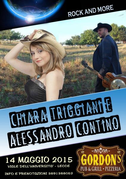 Chiara Triggiani & Alessandro Contino live al Gordon's - Lecce