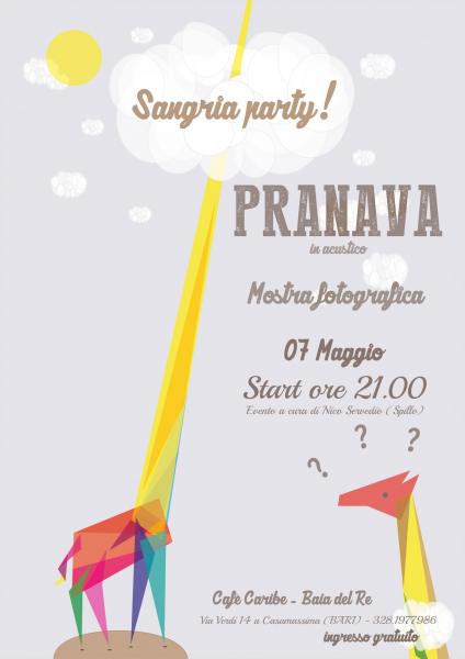 Pranava in concerto + Sangria Party