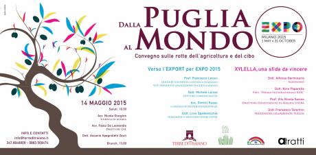 Dalla Puglia al Mondo sulle rotte del cibo