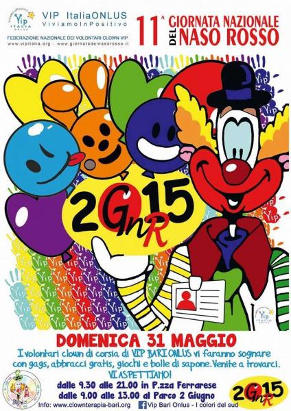 11^ GIORNATA NAZIONALE DEL NASO ROSSO - Bari