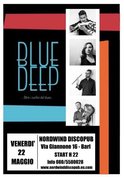BLUE DEEP (Blues Band) in concerto al Nordwind discopub
