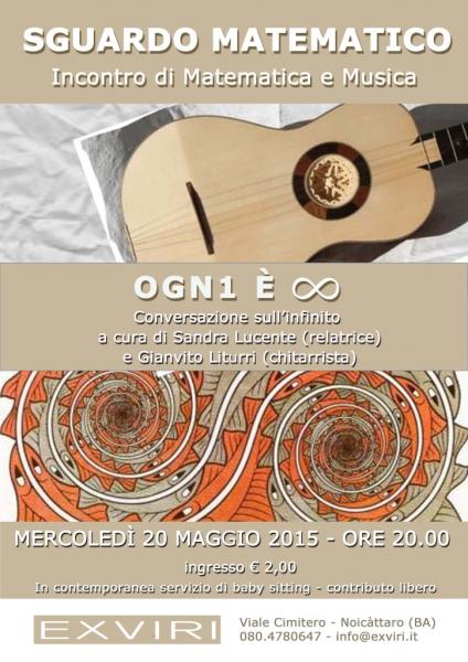 Sguardo Matematico – L’infinito tra matematica e musica