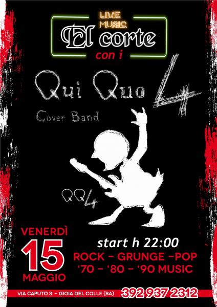 Live Music El corte con i QUI QUO 4