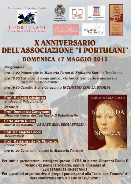 X anniversario Associazione "I Portulani"