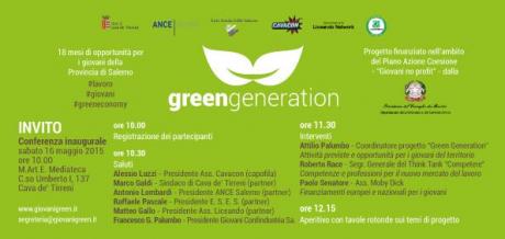 “Green Generation”: la green economy come strumento per favorire l’occupazione giovanile