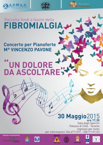 "Un dolore da ascoltare" - Concerto per pianoforte a favore della Fibromialgia - Salone degli Specchi