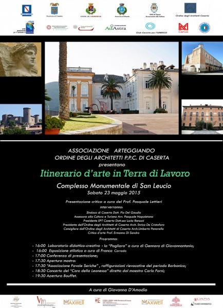 Ultima tappa a San Leucio per “Itinerario d’Arte in Terra di Lavoro”