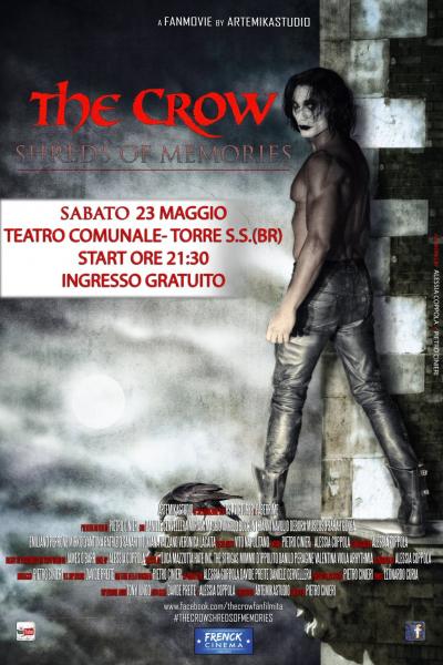 Proiezione film "THE CROW - SHREDS OF MEMORIES" di Pietro Cinieri