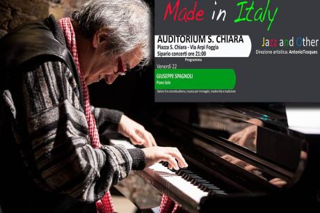 Giuseppe Spagnoli Piano Solo per Made in Italy