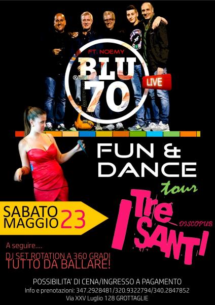 BLU 70 band LIVE -  Discodance anni 70/80