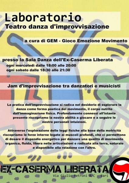 Teatro danza d’improvvisazione