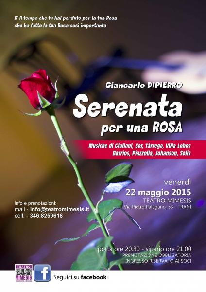 SERENATA PER UNA ROSA - concerto di chitarra classica