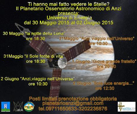 Universo di Energia: weekend tra le stelle