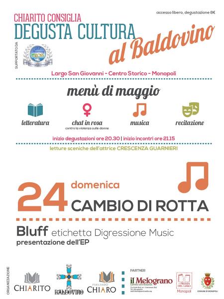 showcase "Bluff" dei Cambio di rotta