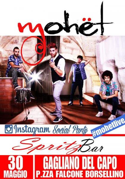 Mohet Live al Spritz Bar - Gagliano del Capo