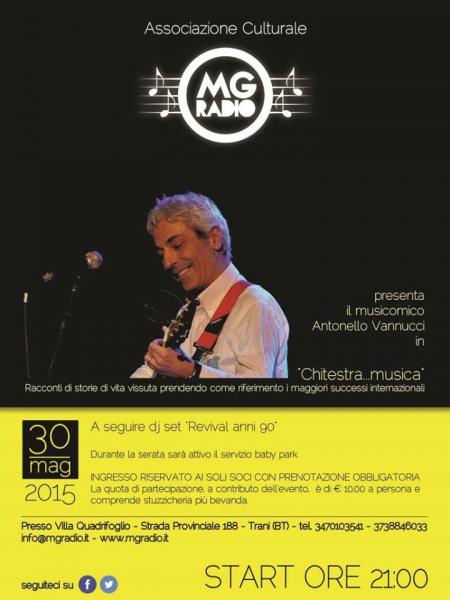 Chitestra...Musica con Antonello Vannucci