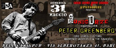 SONIC DAZE & PETER GREENBERG! Live