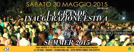 Inaugurazione Villa Casale Summer 2015
