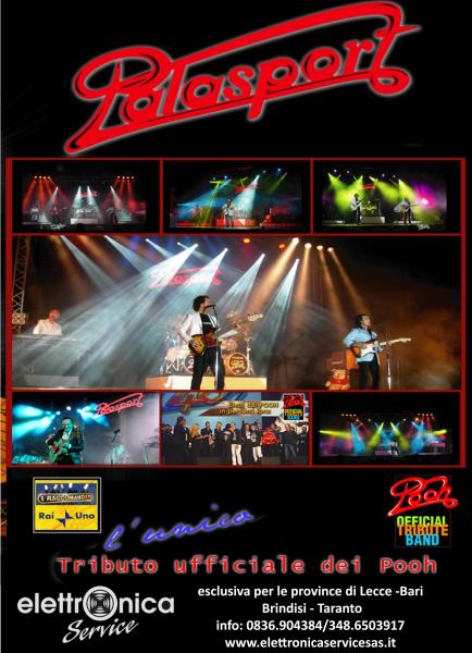 PALASPORT official tribute band POOH in concerto