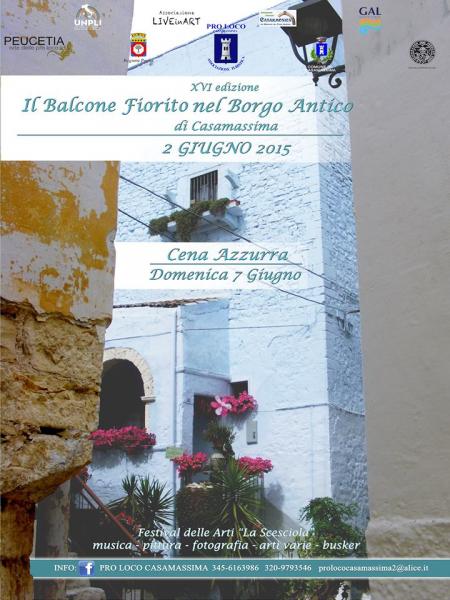 XVI BALCONE FIORITO nel Borgo Antico