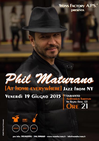 Phil Maturano - At home everywhere - Concerto Jazz