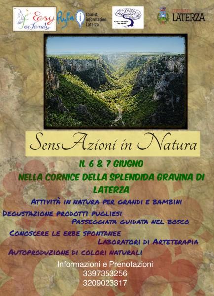 SensAzioni in Natura: percorsi naturali per grandi e bambini