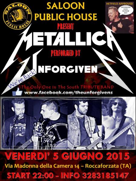 Metallica Tribute Band - The Unforgivens LIVE