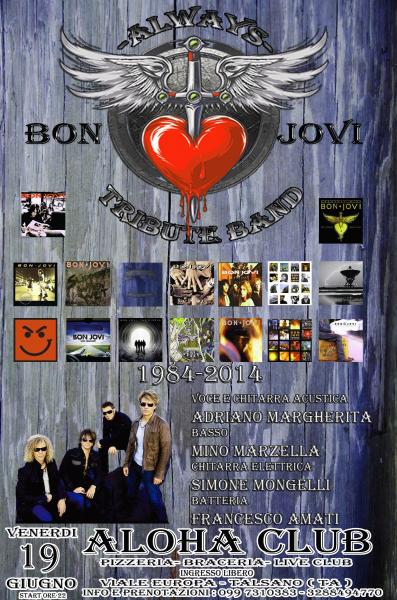 Always tribute Band presenta Bon Jovi Live