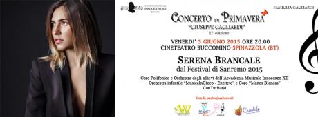 Concerto di primavera - Giuseppe Gagliardi  27° edizione - ospite Serena Brancale