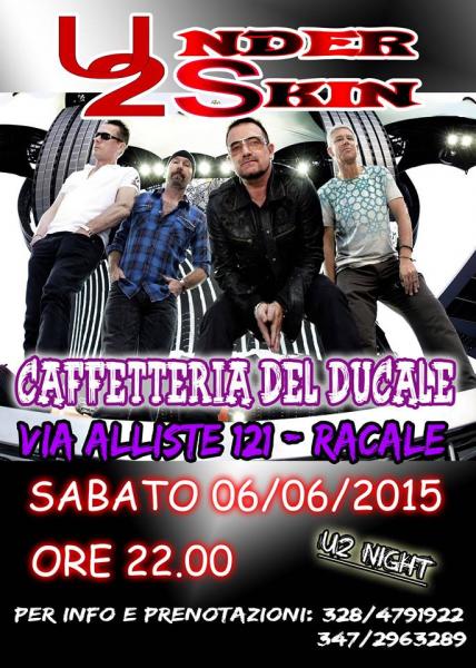 Underskin u2 Tribute Band live  a Racale