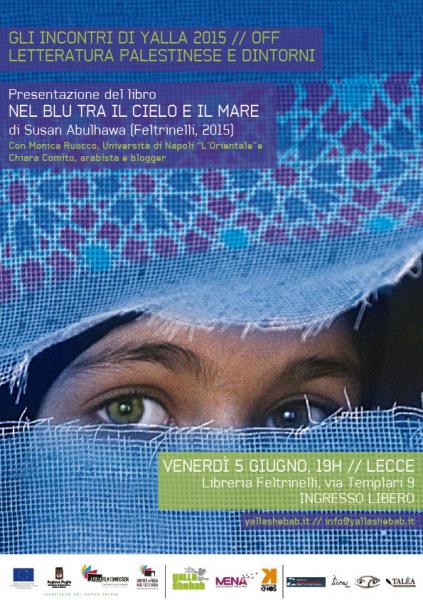 Presentazione del libro "Nel blu tra il cielo e il mare" di Susan Abulhawa
