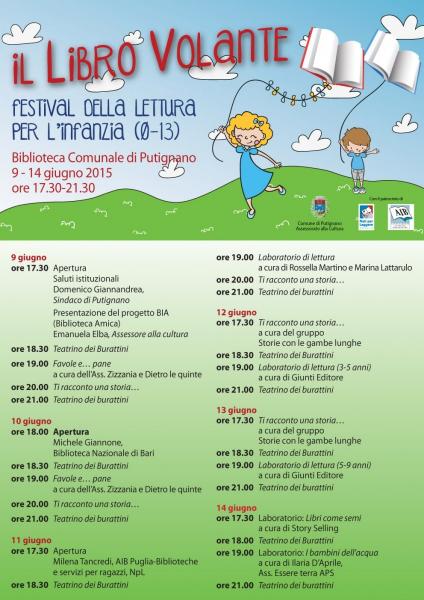 Il Libro Volante festival della lettura per l'infanzia