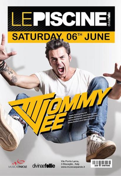 Tommy Vee al Divinae Follie con History House