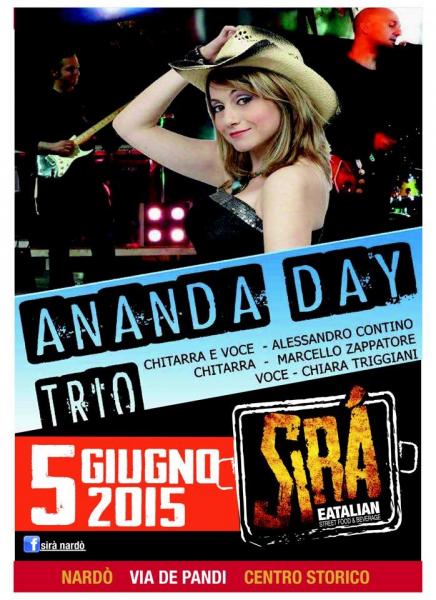 Ananda Day Trio al Sirà - Nardò
