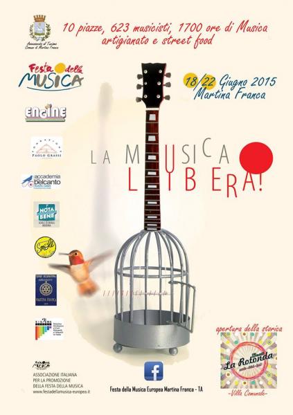 3^ ed. Festa Europea della Musica a Martina Franca (TA) 18-22 giugno
