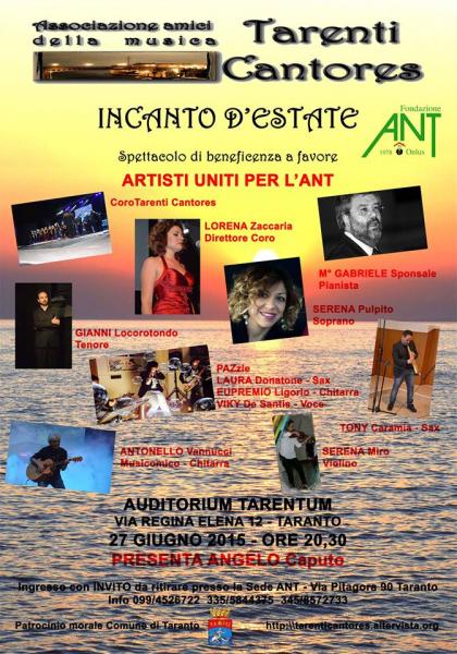 Incanto D'Estate... artisti uniti per l'ANT