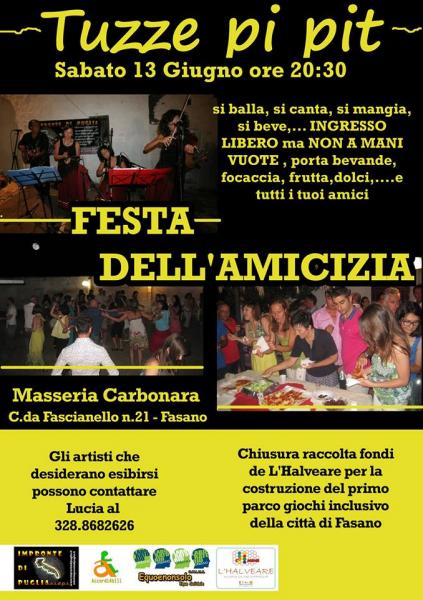 Festa Dell'amicizia - Tuzz pi Pite