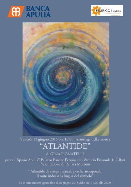 "Atlantide" mostra personale di Gina Pignatelli
