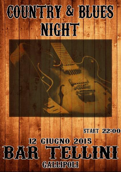 Country&Blues Night at Bar Tellini - Gallipoli