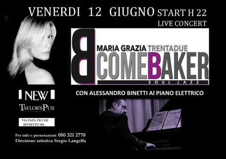 Il New Taylor's pub presenta: "B COME BAKER"