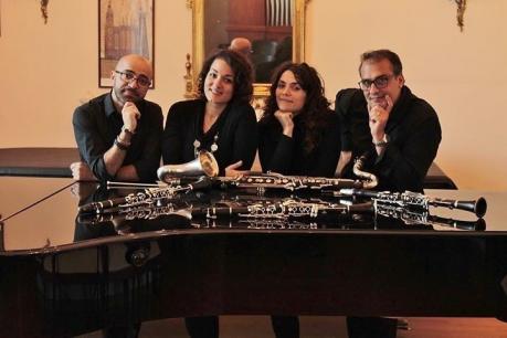 Il “Quartetto di Clarinetti  Clio”  apre  “Musica Giovani”