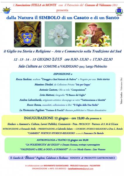 lL GIGLIO TRA STORIA E RELIGIONE: dalla Natura il Simbolo di un Casato e di un Santo